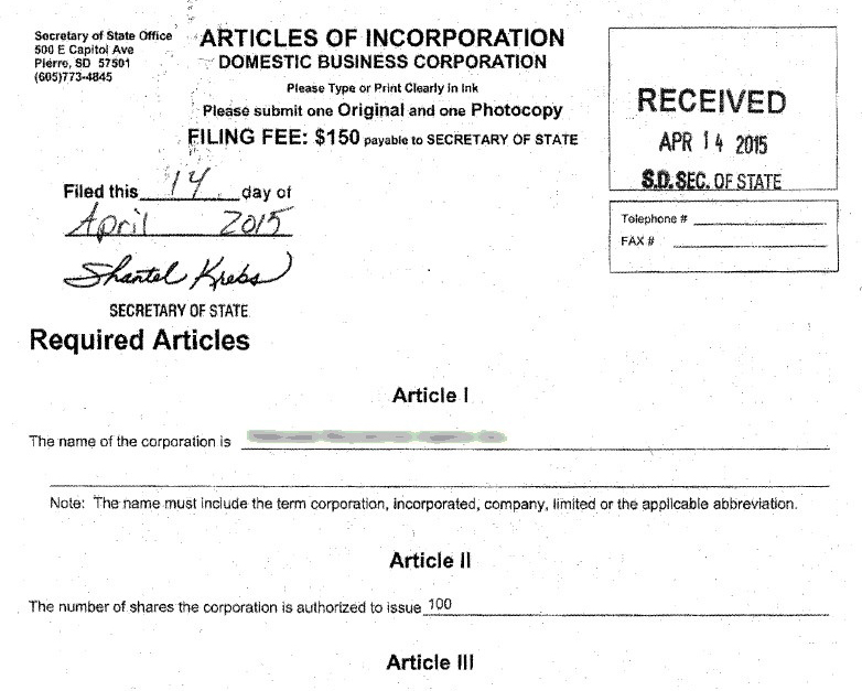 南科達(dá)他州稅務(wù)